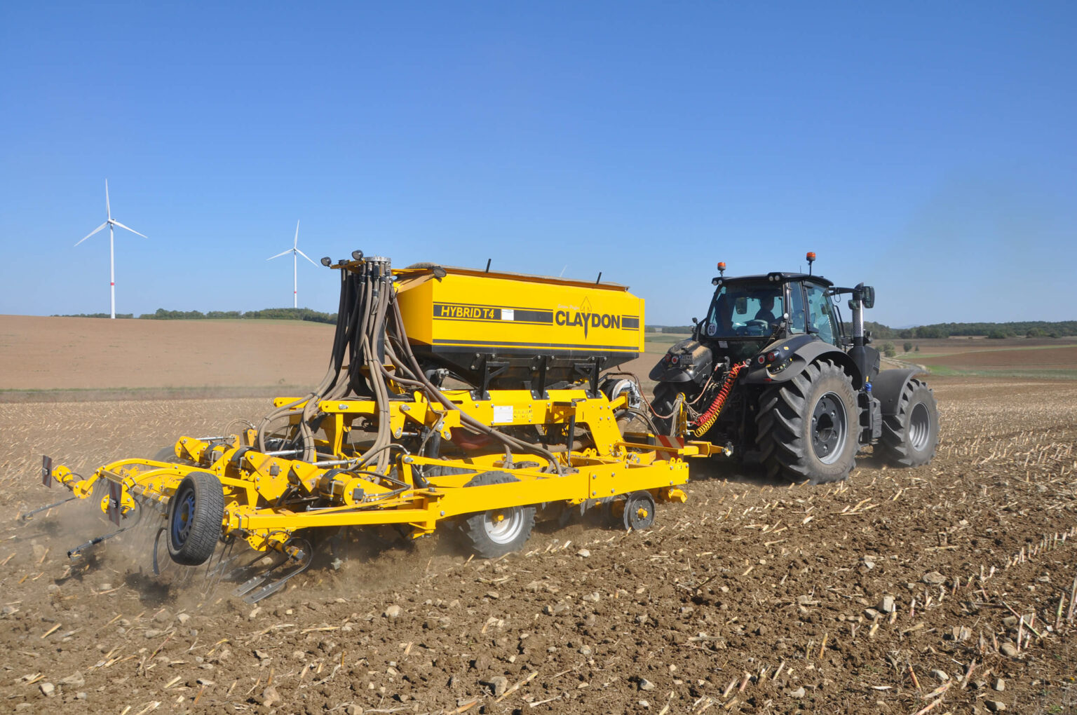 T Hybrid Trailed Drill Trailed Seed Drills Claydon Drill