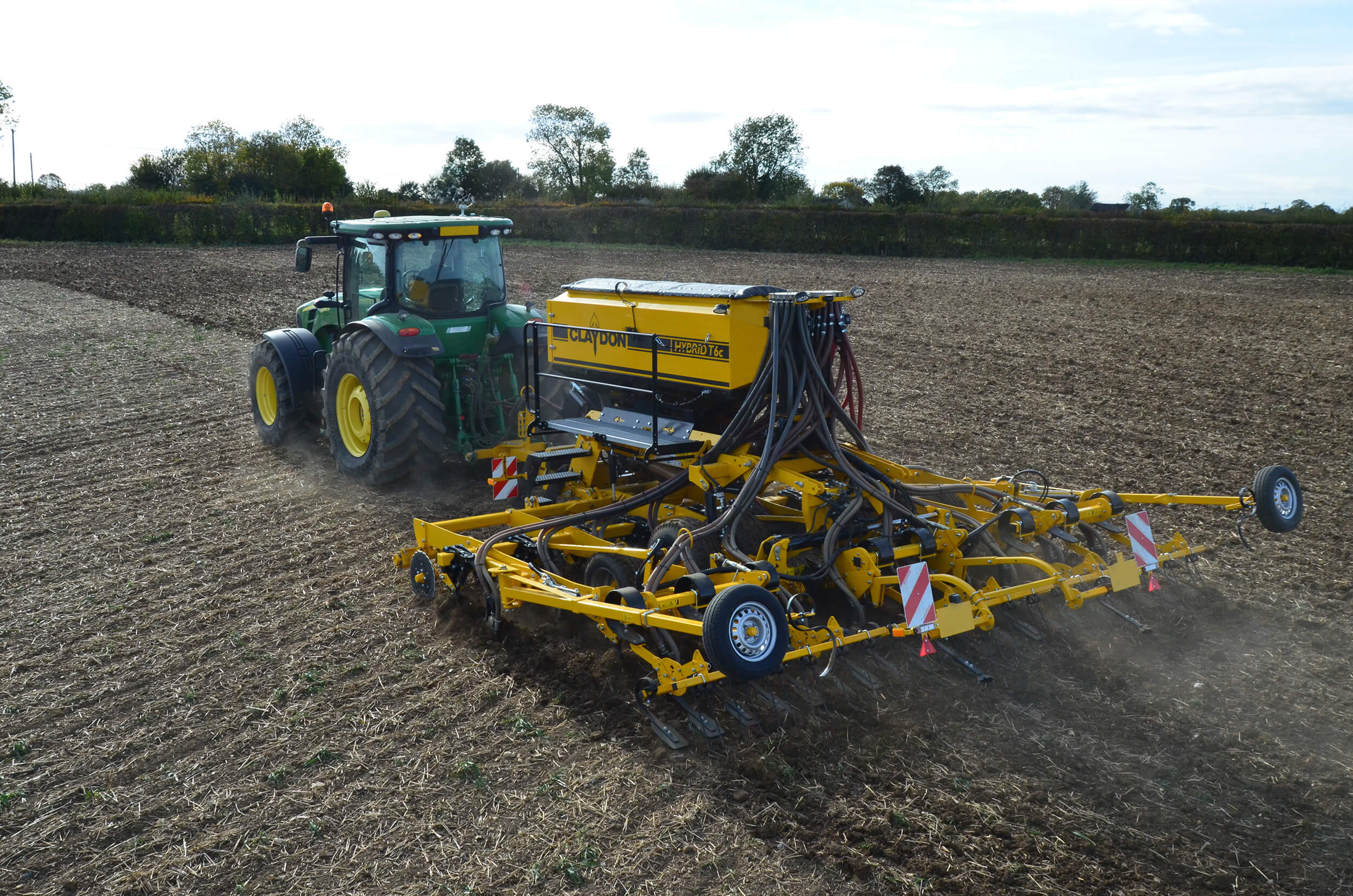 6m trailed direct seed drill