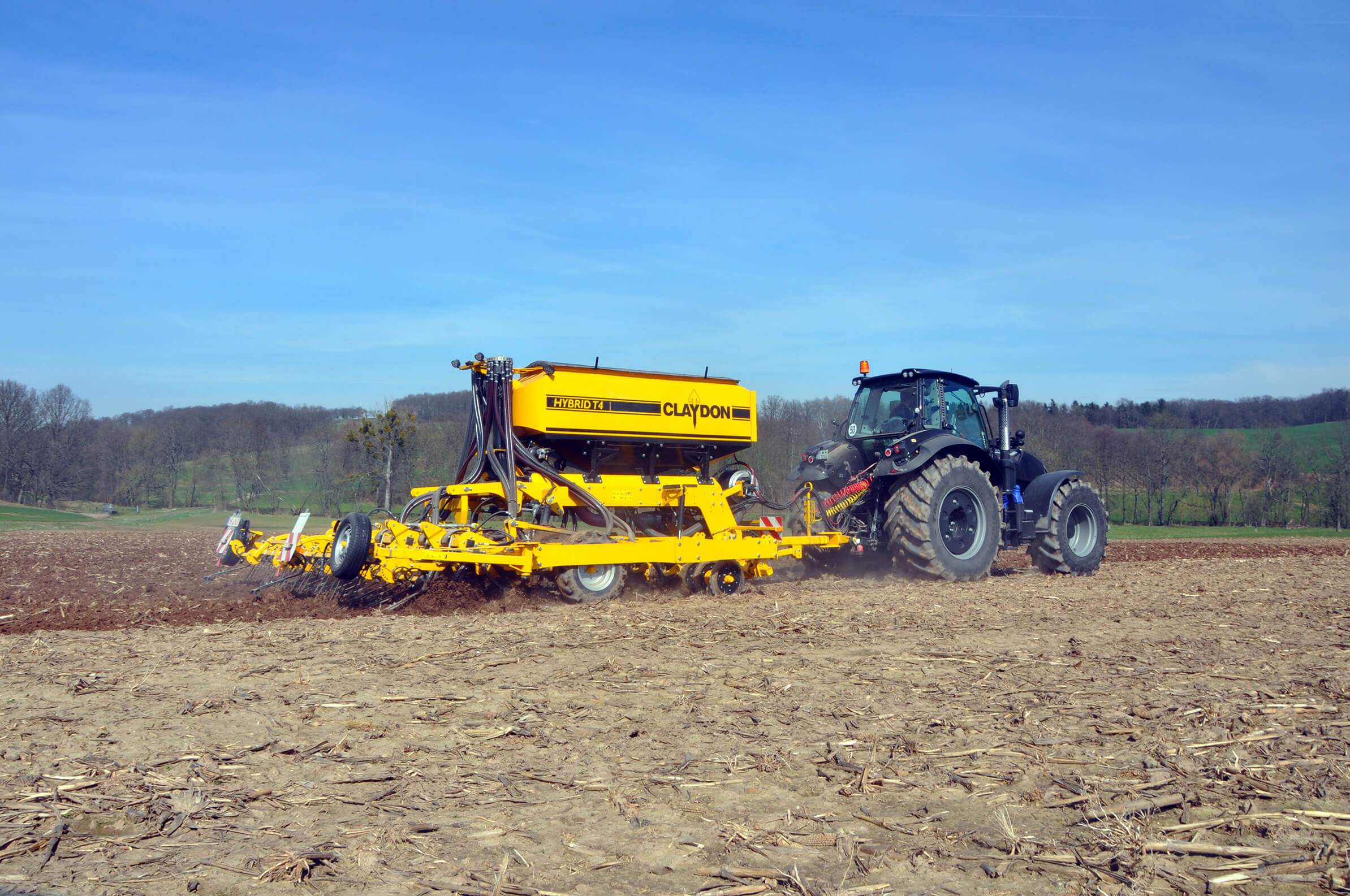 4m trailed direct seed drill